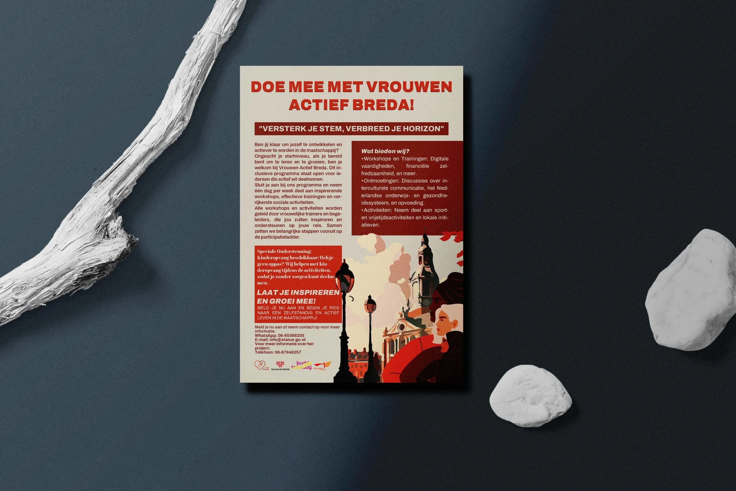 Collectie flyers detail 3