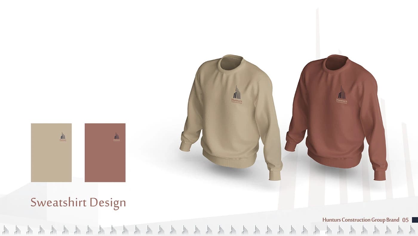 Sweatshirts met het merk Hunters Groep