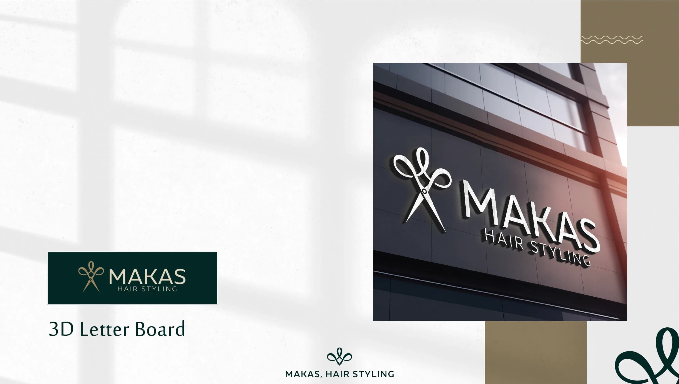 Makas externe dimensionale signing