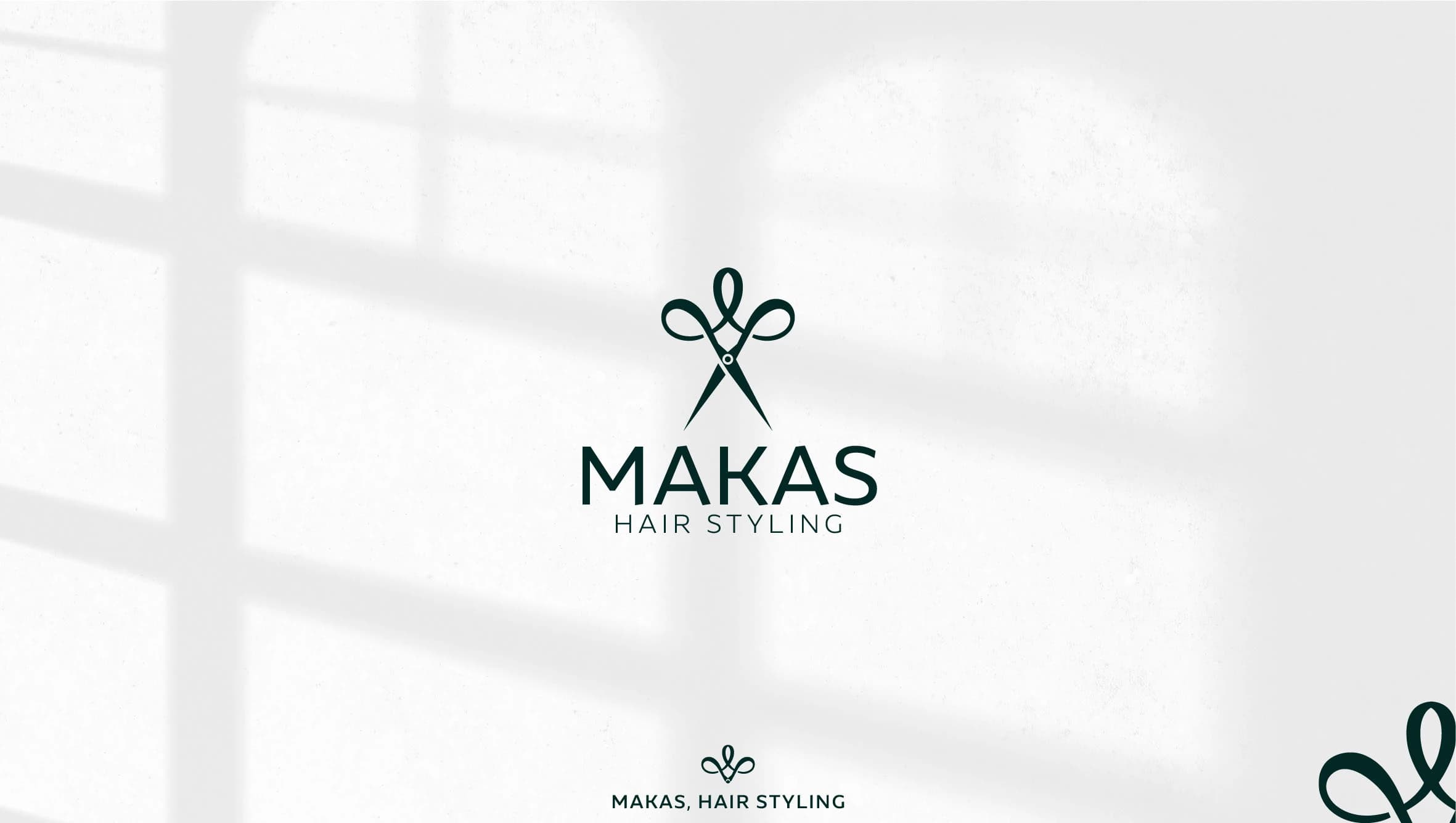 Hoofdlogo van Makas Hair Styling