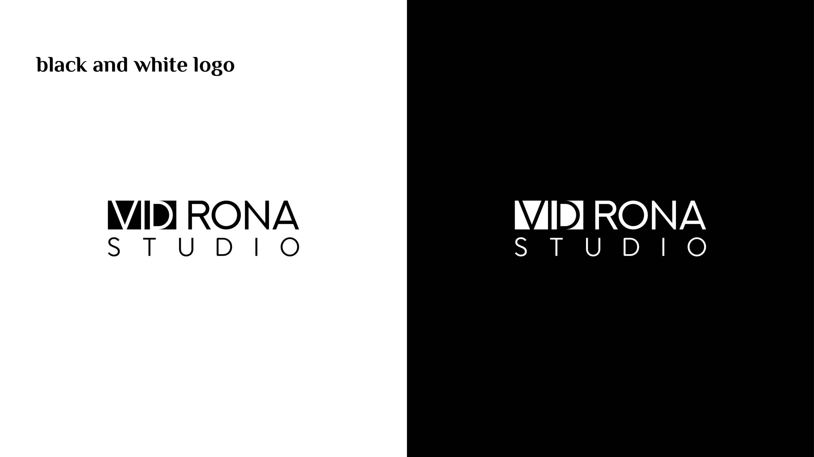 Vidrona zwart-witte logoversies